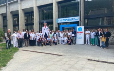 Una visita muy especial al Hospital de Vielha!!