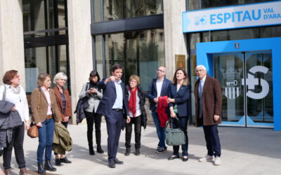 El gobierno de Aran consigue el compromiso de la Generalitat para la ampliación y remodelación del Hospital Val d’Aran