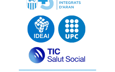 Signatura del conveni de col·laboració amb el centre de recerca Intelligent Data Science and Artificial Intelligence de la Universitat Politècnica de Catalunya (IDEAI-UPC) i la Fundació TIC Salut Social
